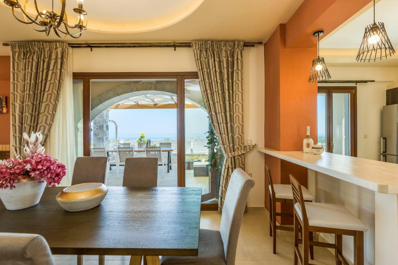 New Villa Kantifes 4 Families Or Couples With Private Pool & Bbq Kirianna المظهر الخارجي الصورة