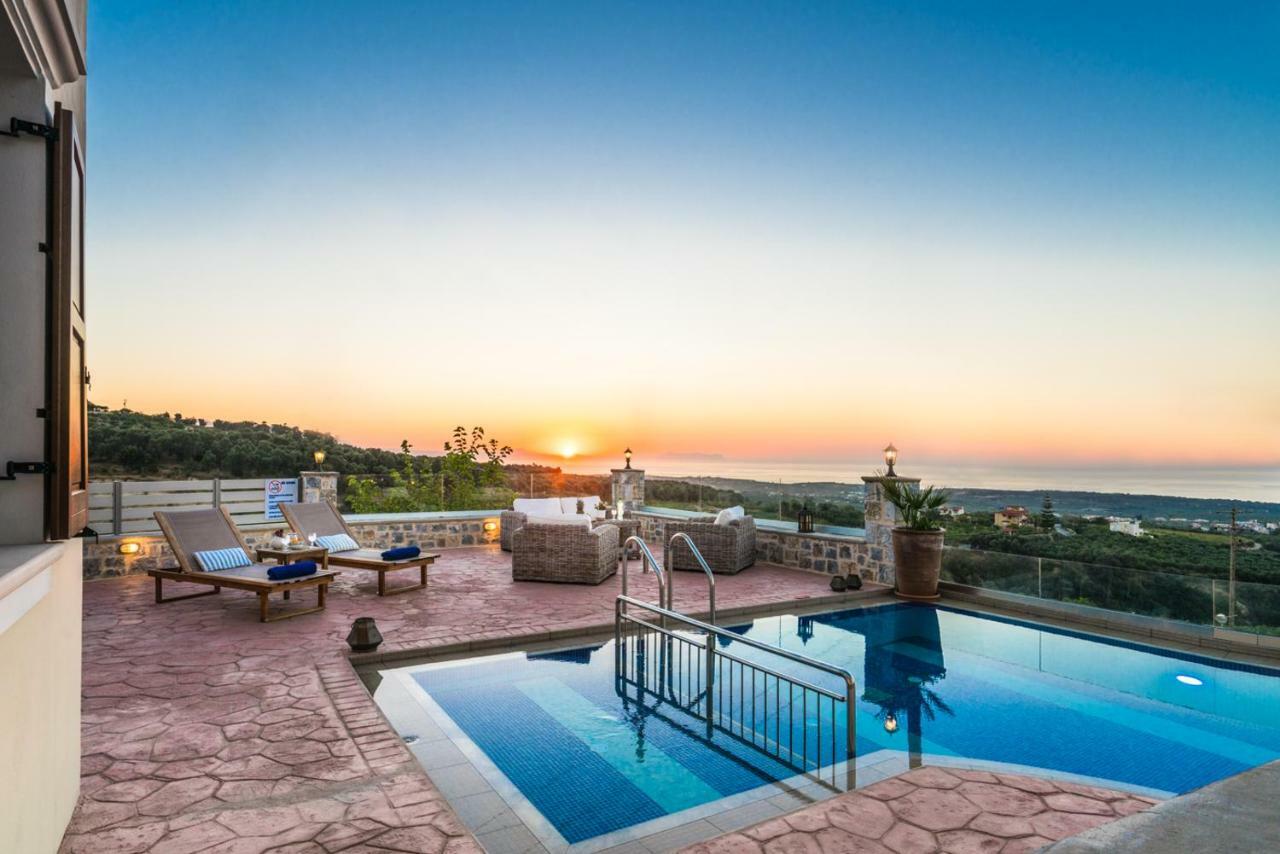 New Villa Kantifes 4 Families Or Couples With Private Pool & Bbq Kirianna المظهر الخارجي الصورة